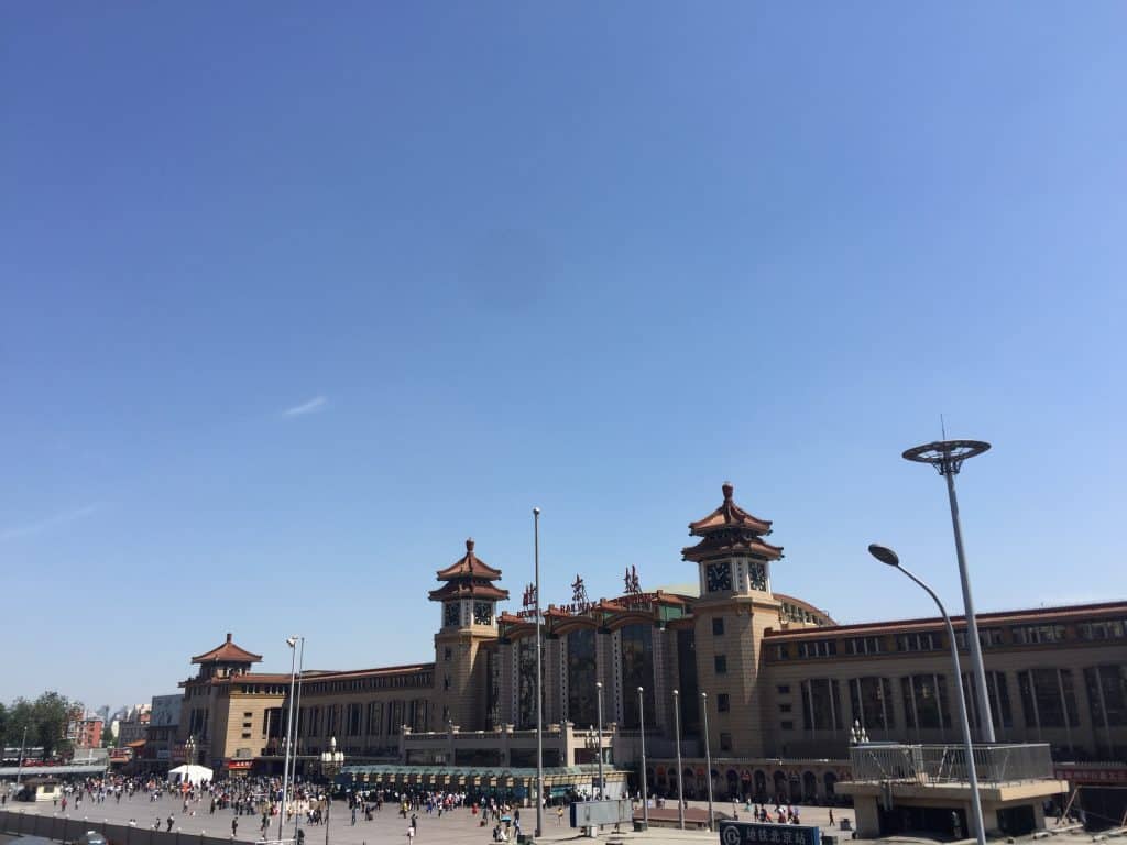 Beijing Station Pekinger Bahnhof
