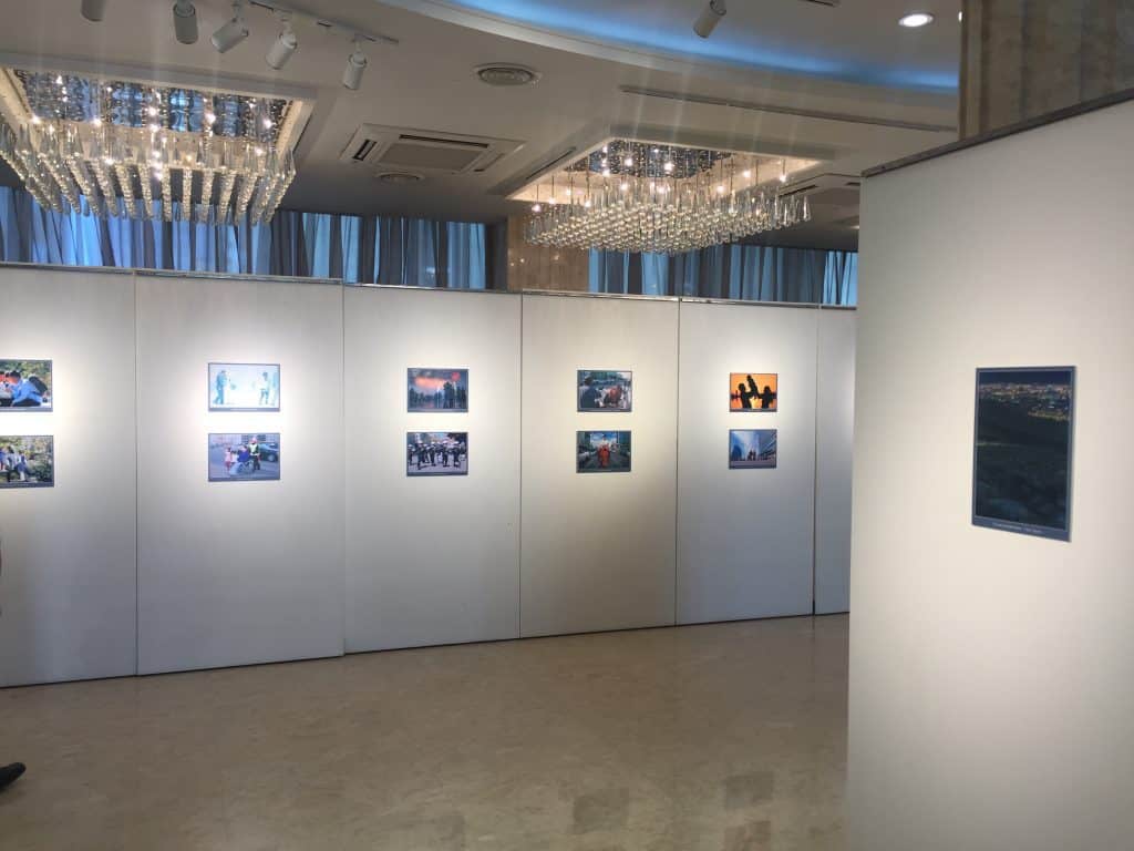 Fotoausstellung im Bluemon Center Ulaanbaatar
