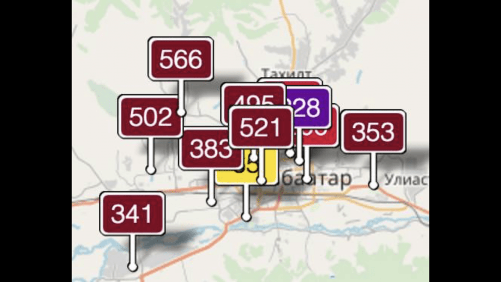 Luftverschmutzung in Ulaanbaatar
