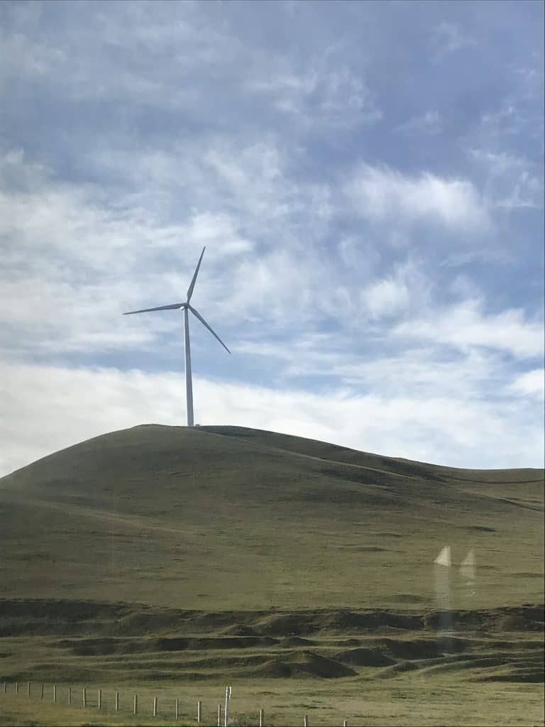 Windenergie in der Mongolei