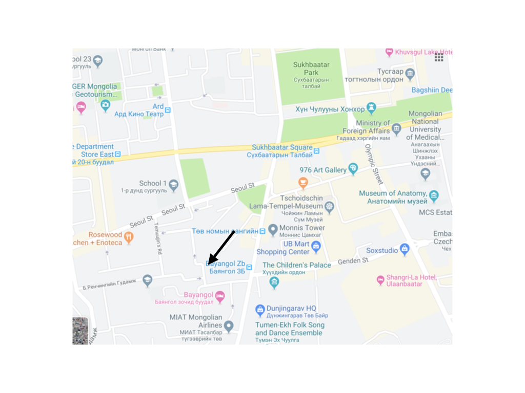 Apartment in UB Mongoleireise